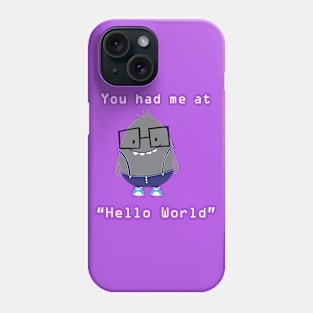 Hello World Phone Case