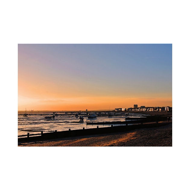 Thorpe Bay Sunset Southend on Sea Essex by AndyEvansPhotos