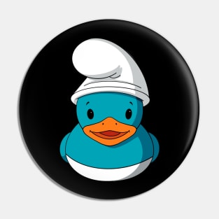 Smurf Rubber Duck Pin