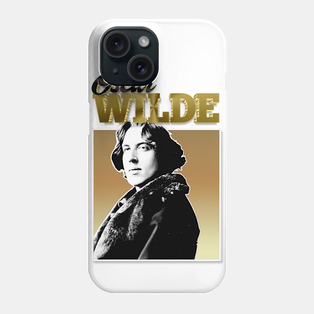 Oscar Wilde -  90s Styled Retro Graphic Design Phone Case by DankFutura