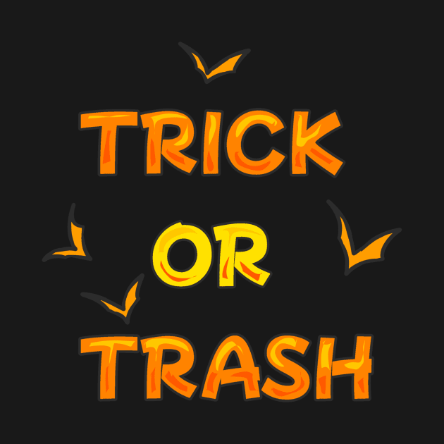 Trick or trash by Cahya. Id