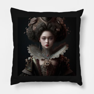 Living Dolls of Ambiguous Royal Descent Pillow