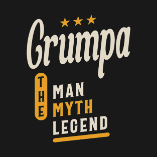 Grumpa The Man Myth Legend - Grandpa Dad T-Shirt