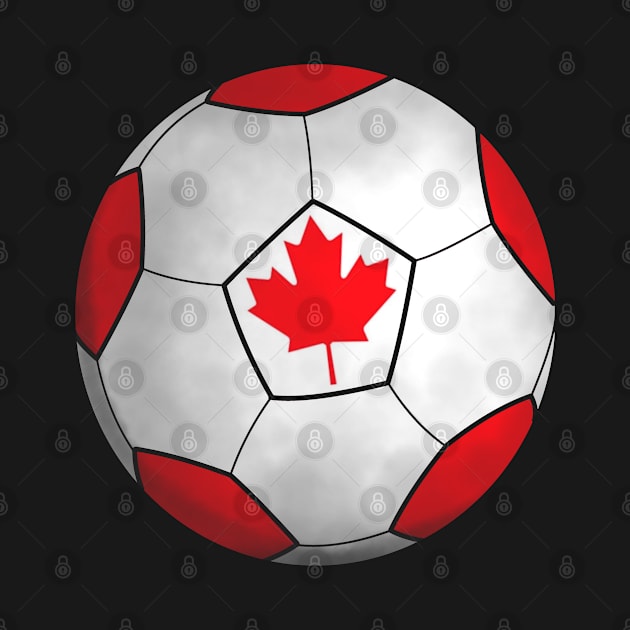 canada flag football by persa