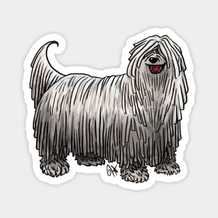 Dog - Komondor - Work Wear Magnet