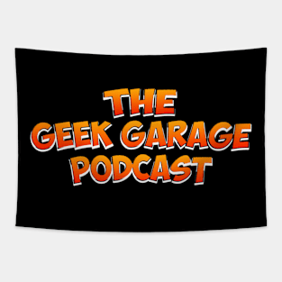 Main "Geek Garage" Logo Tapestry