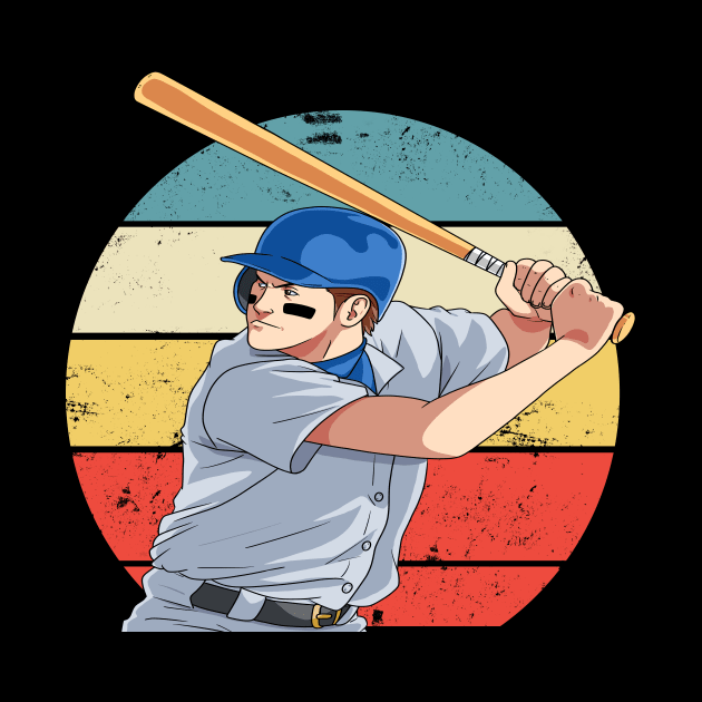 Baseball Player Home run Hitter by Noseking