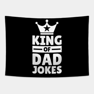 King Of Dad Jokes Tapestry