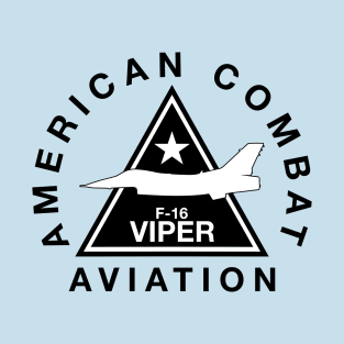 F-16 Viper (Small logo) T-Shirt