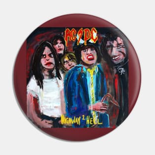 Highway to Hell Pin