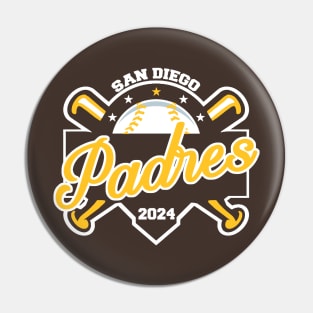 Padres Baseball Pin