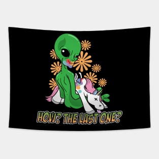 Alien Eating The Last Unicorn How? The Last One? Tapestry