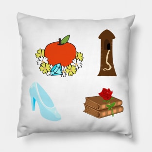 Fairy Tale Icons Pillow