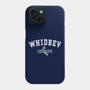 Whidbey Island WA Collegiate Island Living Pacific Northwest Phone Case