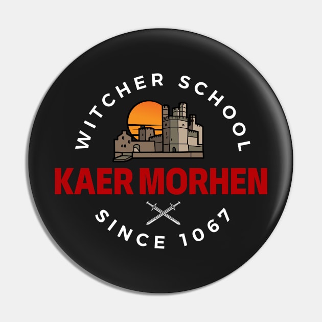 Kaer Morhen - Witcher School II - Fantasy Pin by Fenay-Designs