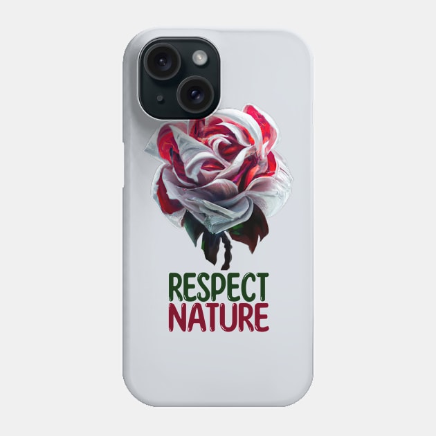 Respect Nature Phone Case by MoMido