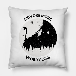 Explore, Adventure Pillow
