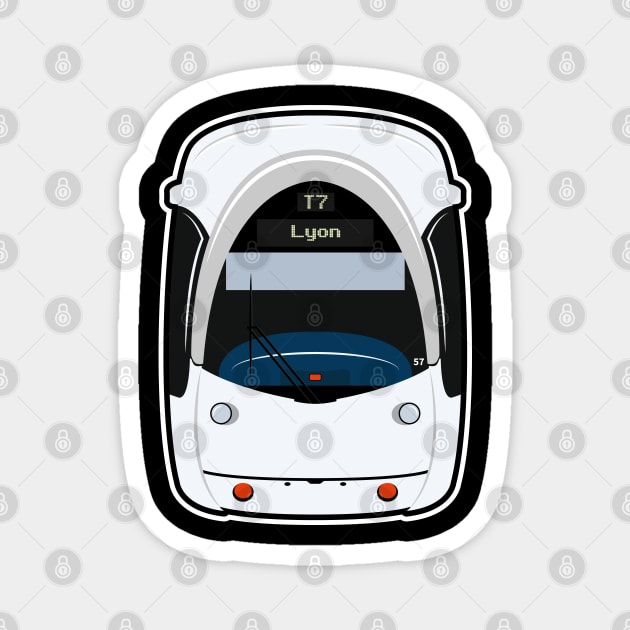 TCL Alstom Citadis 302 Magnet by MILIVECTOR