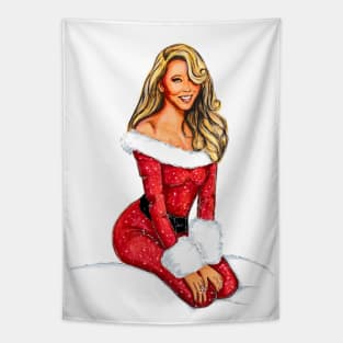 Santa Baby Tapestry