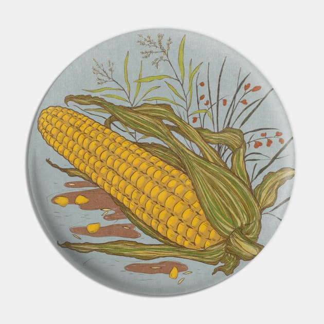 Vintage Corn Pin by Mary Rose 73744