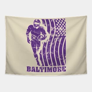 Baltimore Football Fans Tapestry