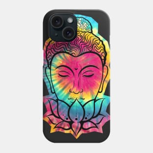 Tie-dye Lotus Buddha Phone Case