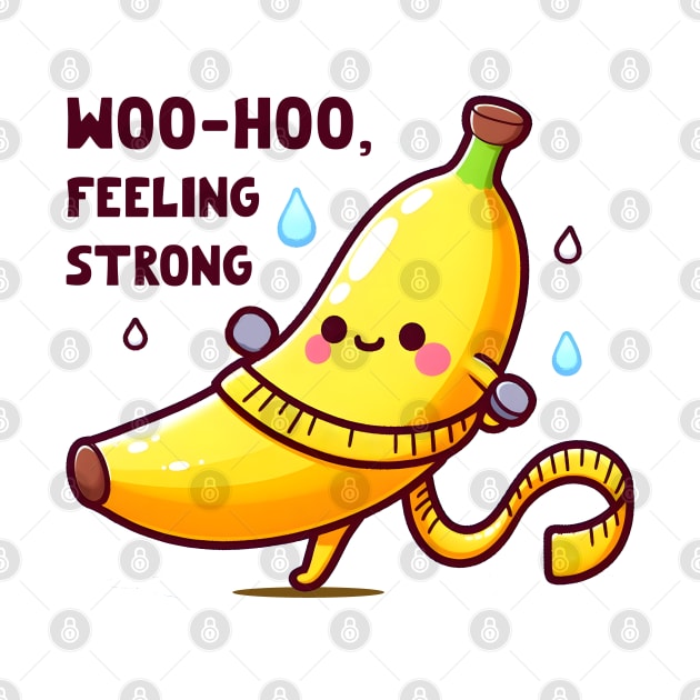 Weight loss motivation banana by Shreefel