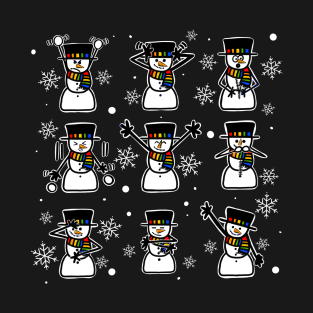 The Nine Energy Snowmen T-Shirt