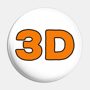 3D CINEMA Pin