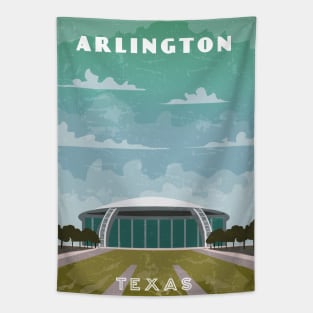 Arlington, USA.Retro travel poster Tapestry