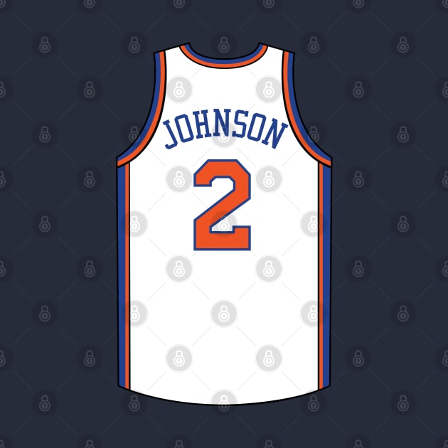 Larry Johnson New York Jersey Qiangy by qiangdade