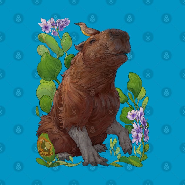 Capybara by Cindy Avelino