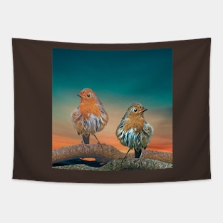 Robin Duo Tapestry