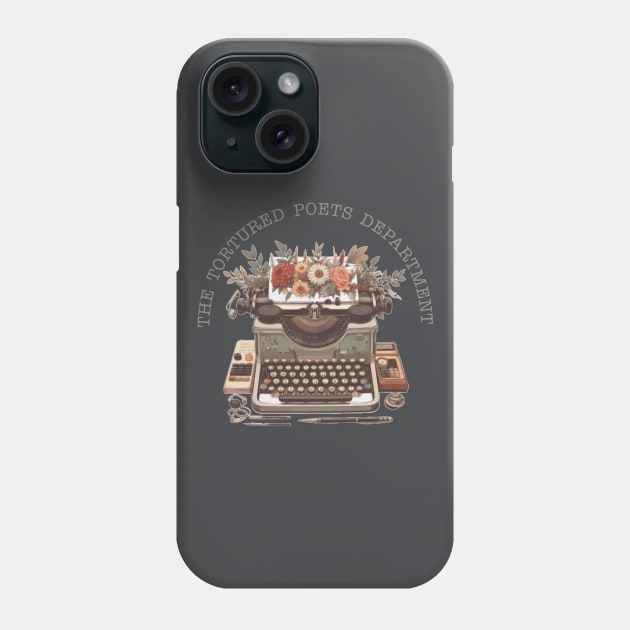 Tortured Poets Department Phone Case by North Eastern Roots