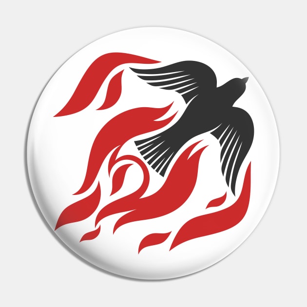 The dove and the flame of fire are symbols of God's Holy Spirit, peace and humility Pin by Reformer