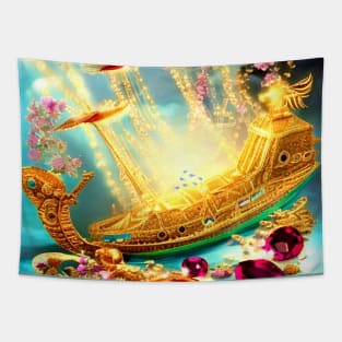 Treasure Ship Tapestry