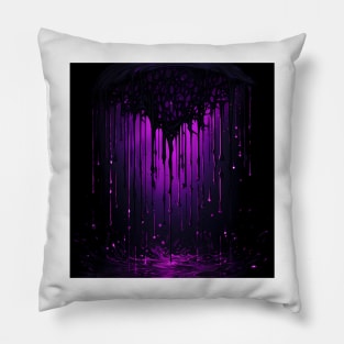 Purple Rain, Echoes of Passion in a Melodic Storm Pillow