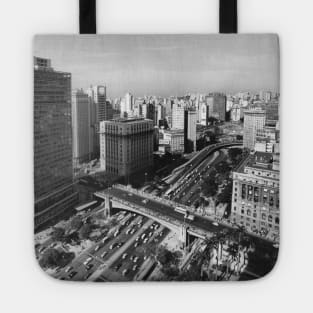 Sao Paulo Brazil Cityscape Tote