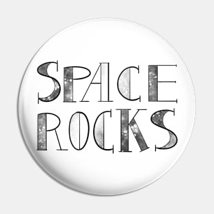 Space Rocks Pin