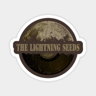 The Lightning Seeds moon vinyl vintage Magnet