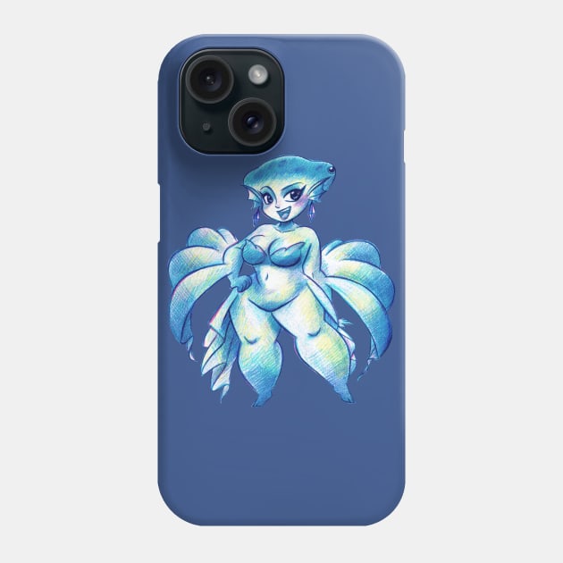 Princess Ruto Drawing Phone Case by saradaboru