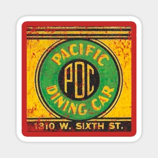 Pacific Dining Car Magnet