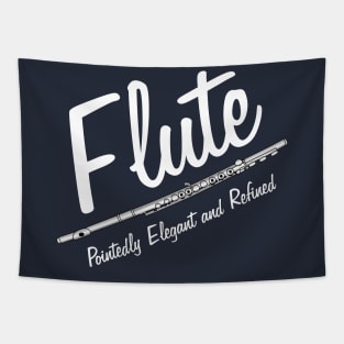 Elegant Flute Tapestry