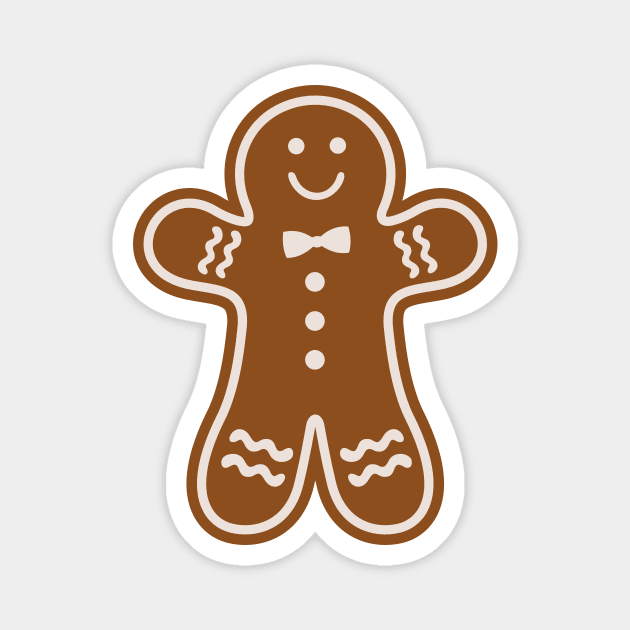 Gingerbread Hugs Magnet by XOOXOO