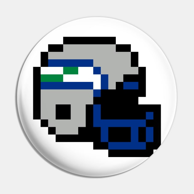 Pixel Helmet - Seattle Pin by The Pixel League