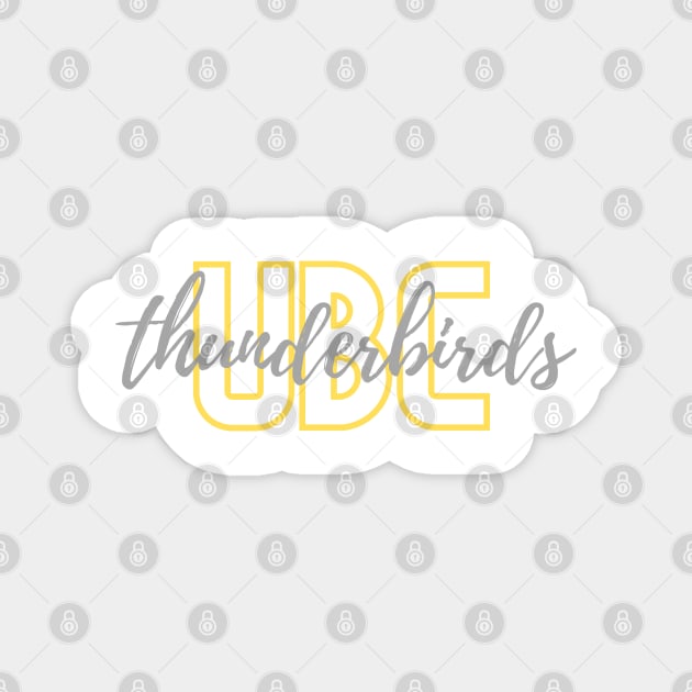 UBC Thunderbirds Magnet by stickersbyjori