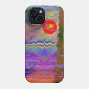 Mountain sunset Phone Case