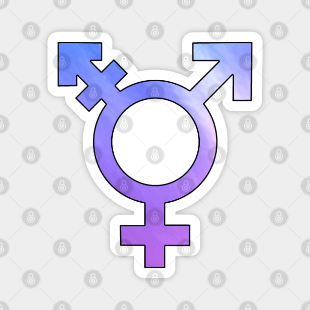 Gender Neutral Sign Magnet by DiegoCarvalho