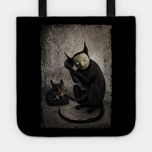 Spooky cat Tote