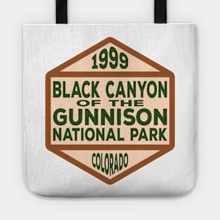 Black Canyon of the Gunnison National Park badge Tote